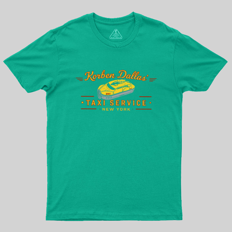 Futuristic Sky Cab Service Geek T-Shirt