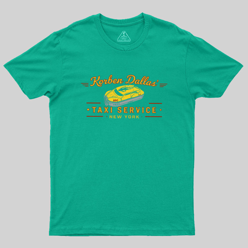 Futuristic Sky Cab Service Geek T-Shirt