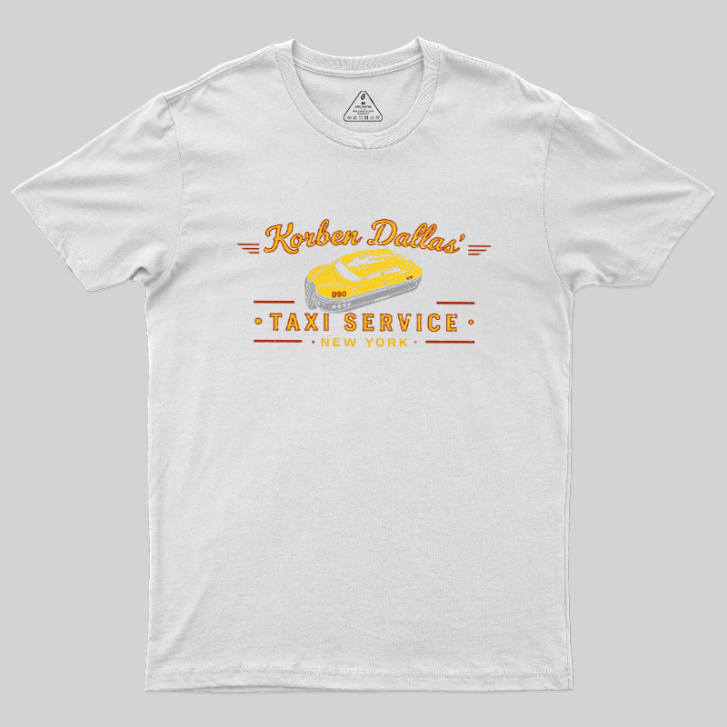 Futuristic Sky Cab Service Geek T-Shirt
