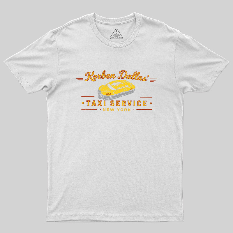 Futuristic Sky Cab Service Geek T-Shirt