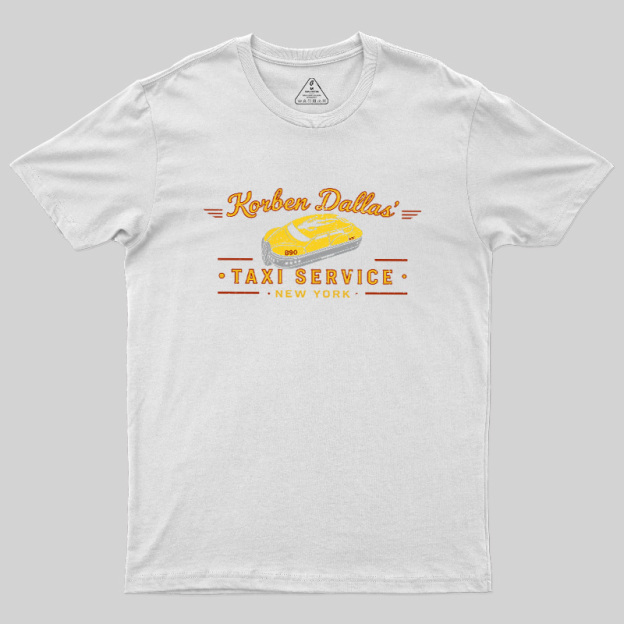 Futuristic Sky Cab Service Geek T-Shirt