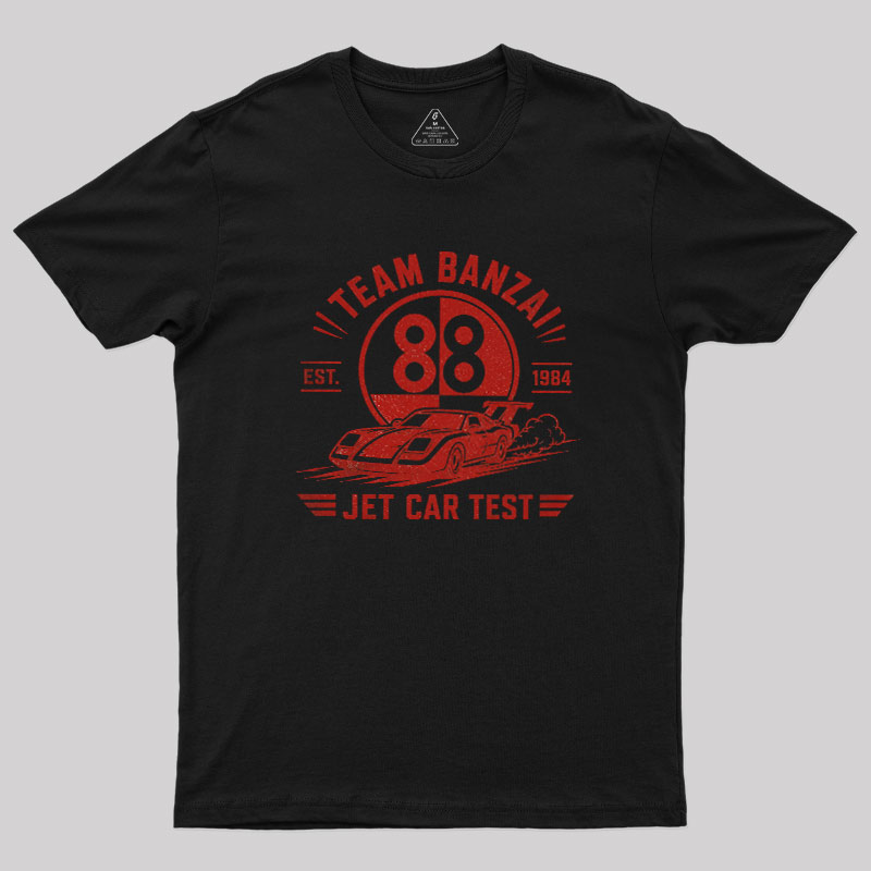 Jet Car Test Geek T-Shirt