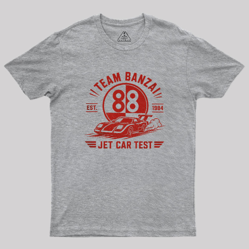 Jet Car Test Geek T-Shirt