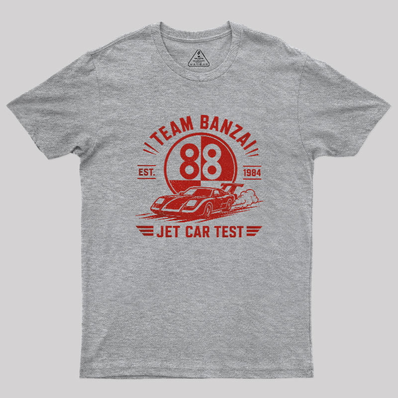 Jet Car Test Geek T-Shirt