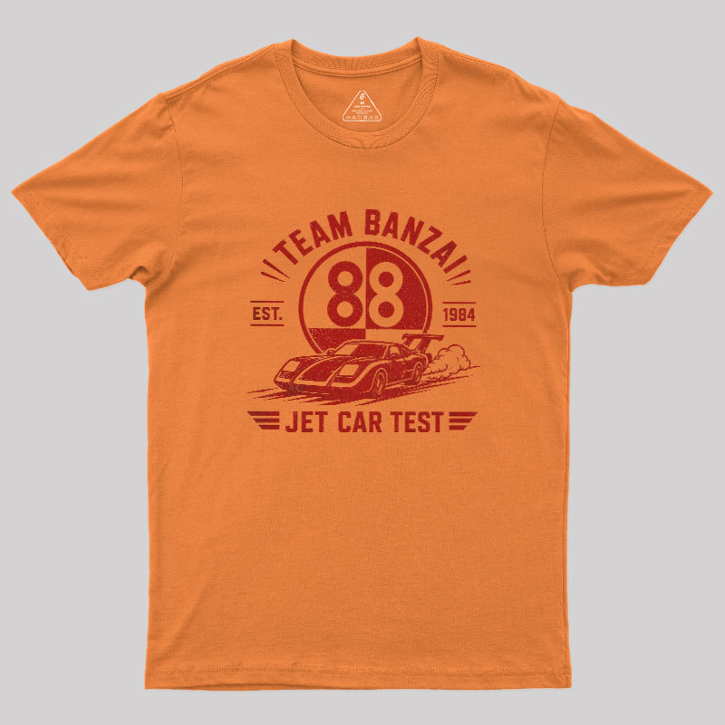 Jet Car Test Geek T-Shirt