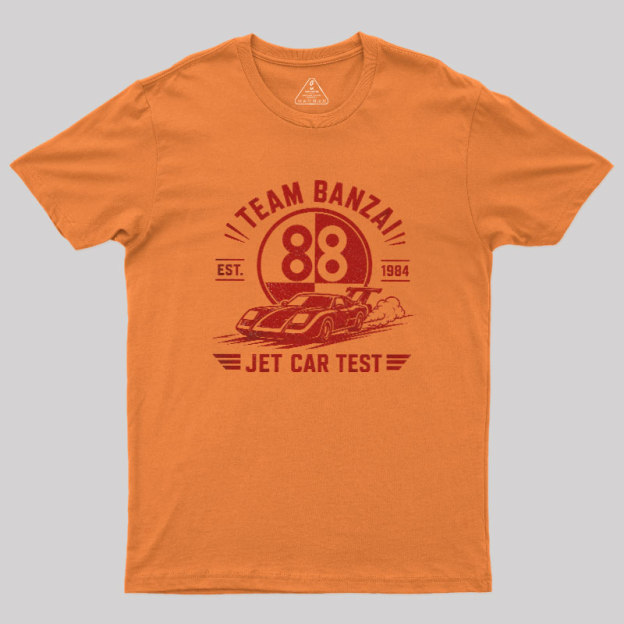 Jet Car Test Geek T-Shirt