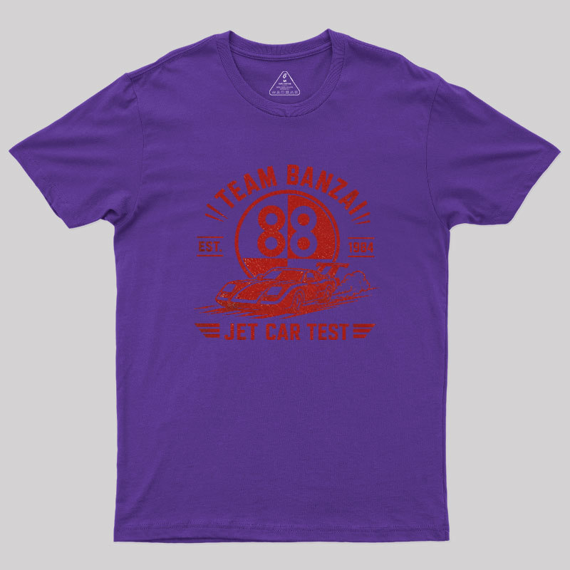 Jet Car Test Geek T-Shirt