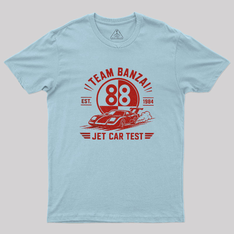 Jet Car Test Geek T-Shirt