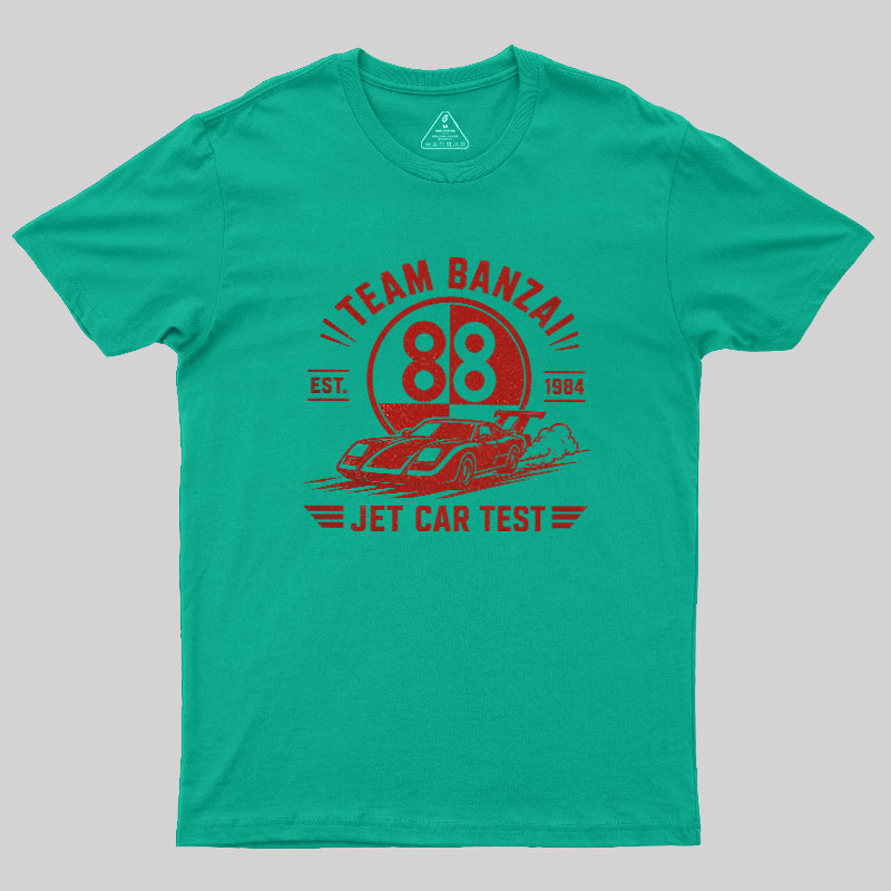 Jet Car Test Geek T-Shirt