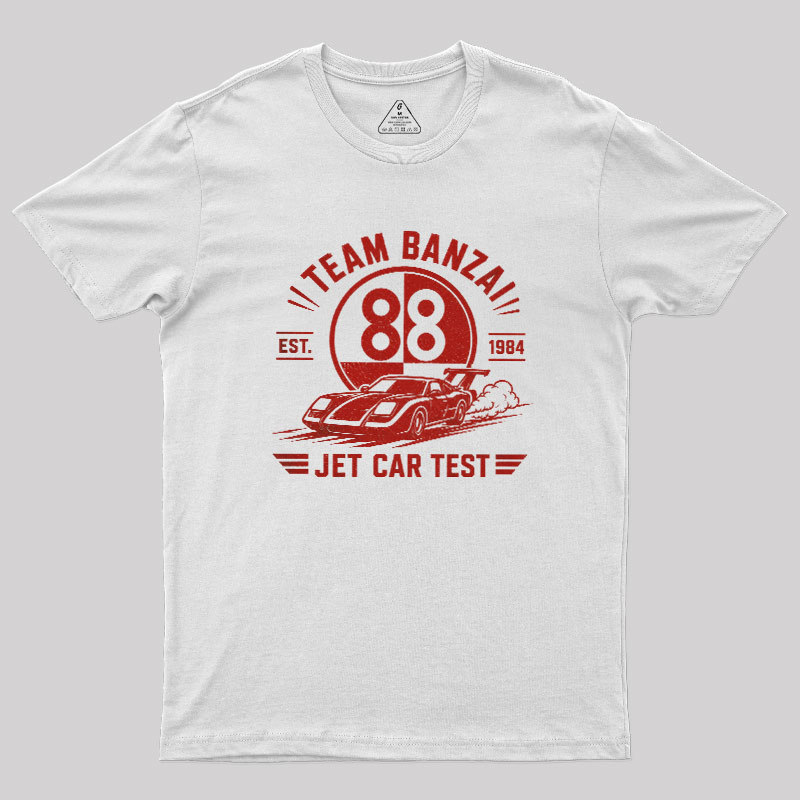 Jet Car Test Geek T-Shirt