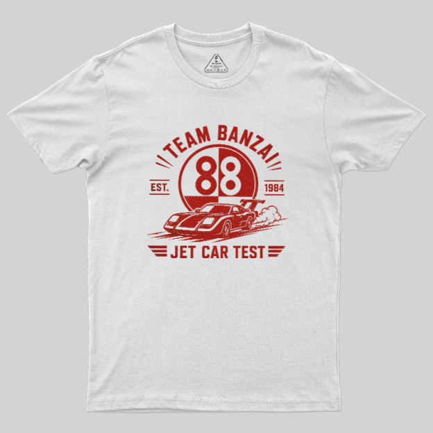 Jet Car Test Geek T-Shirt