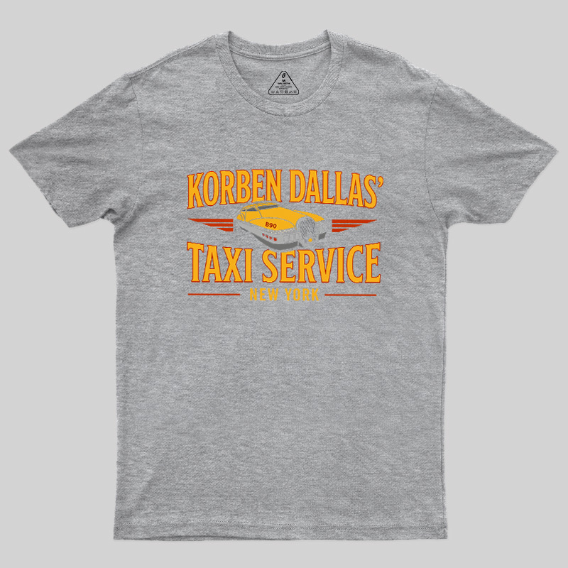 Korben Dallas' Taxi Service Geek T-Shirt