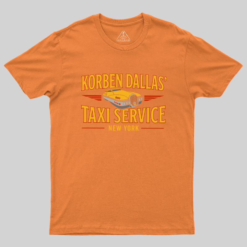 Korben Dallas' Taxi Service Geek T-Shirt