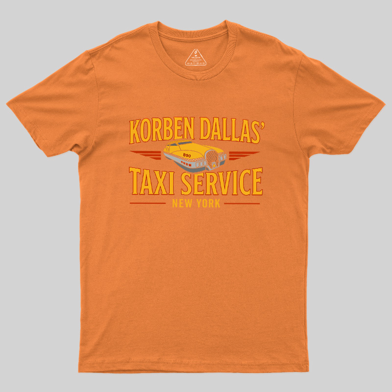 Korben Dallas' Taxi Service Geek T-Shirt