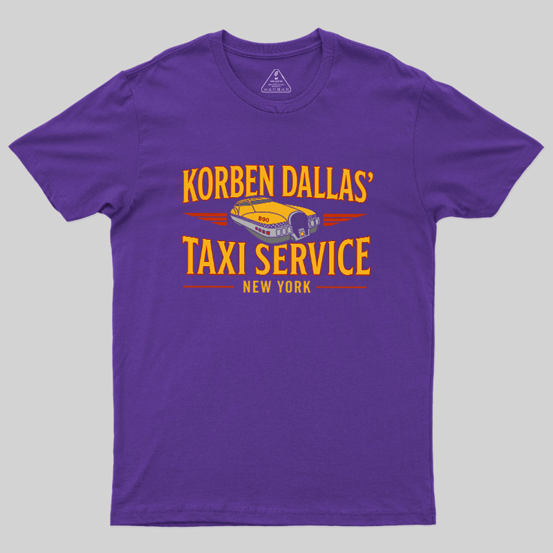 Korben Dallas' Taxi Service Geek T-Shirt
