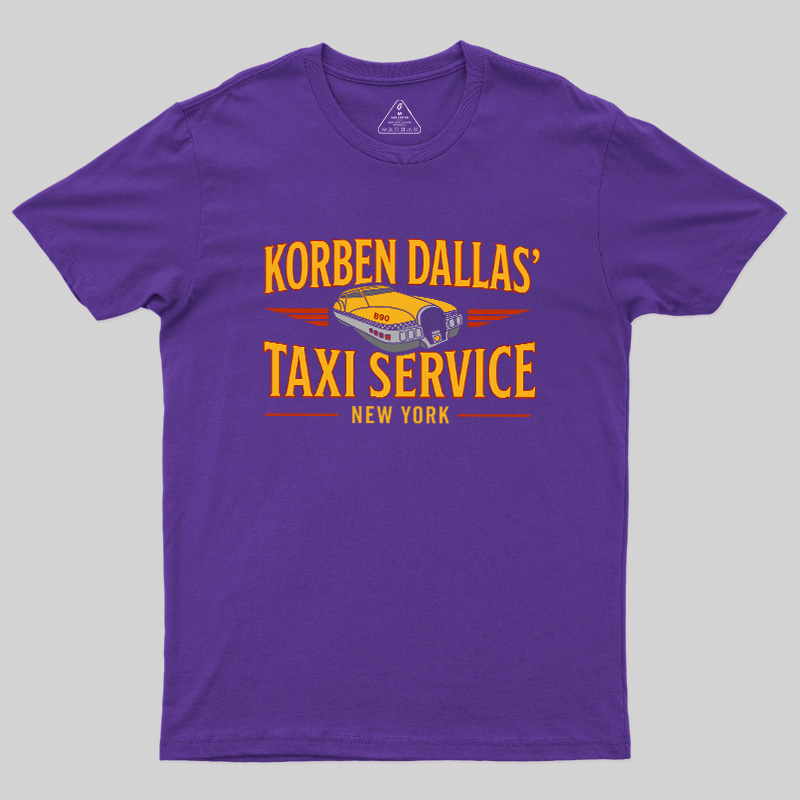 Korben Dallas' Taxi Service Geek T-Shirt