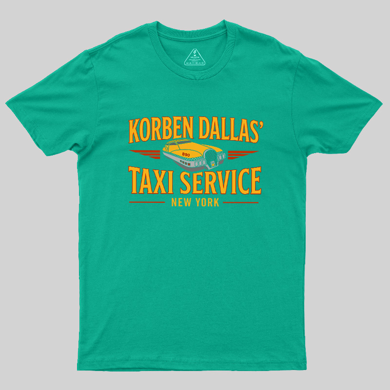 Korben Dallas' Taxi Service Geek T-Shirt