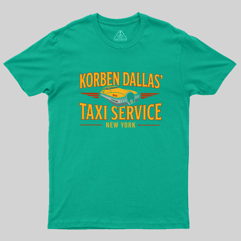 Korben Dallas' Taxi Service Geek T-Shirt
