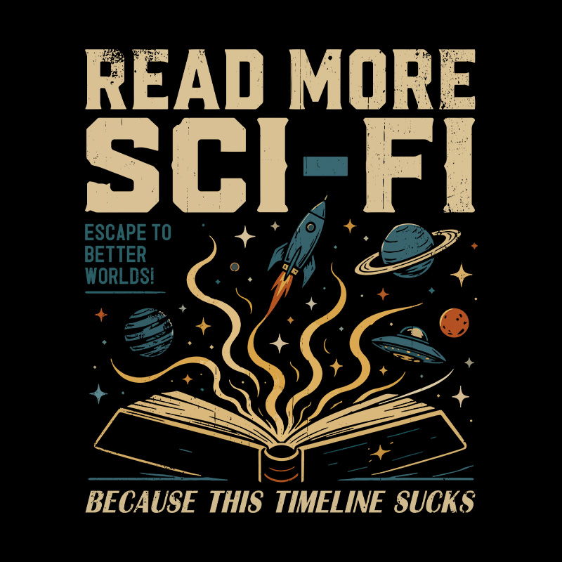 Read More Sci-Fi Geek T-Shirt