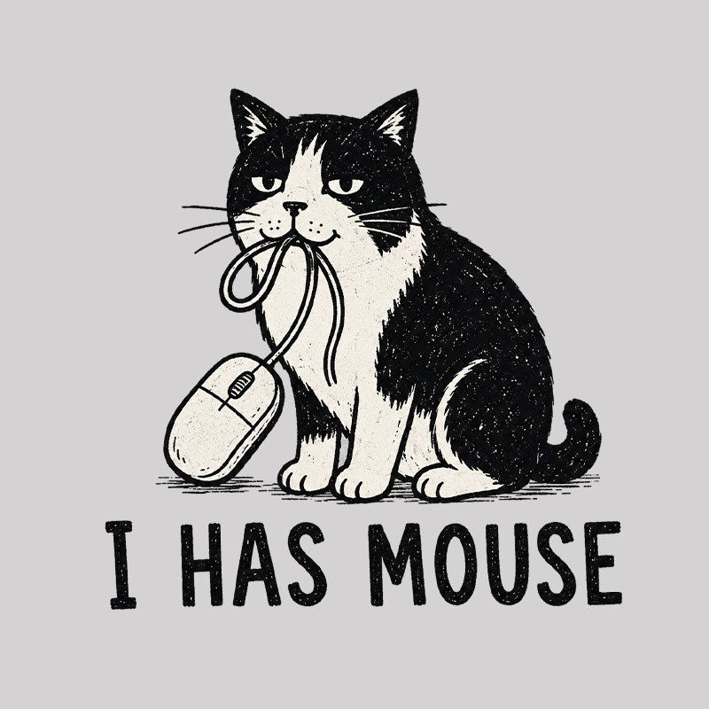 I Has Mouse Geek T-Shirt