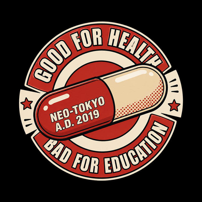 Good For Health Bad For Education Geek T-Shirt