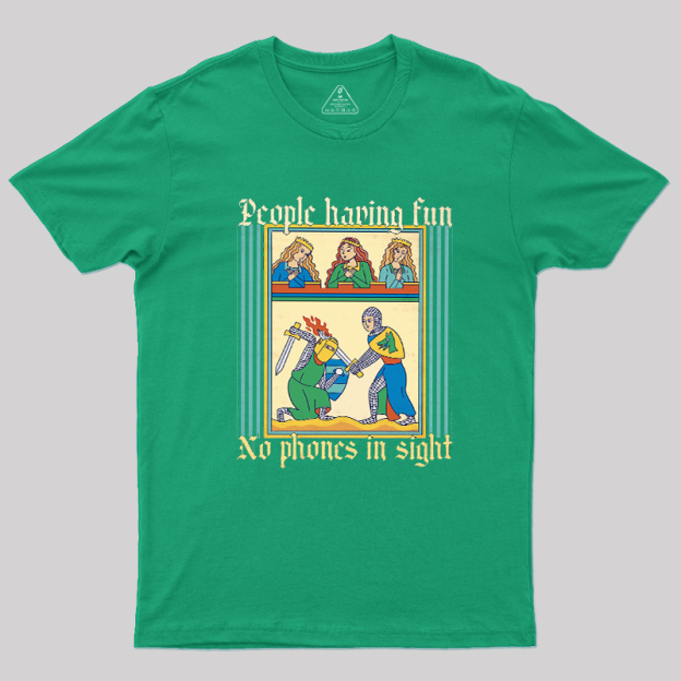 Funny Medieval History Buff Geek T-Shirt