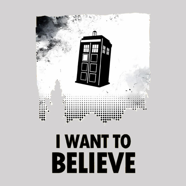 I Want To Believe Geek T-Shirt