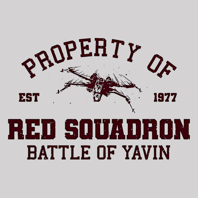 Property Of Red Squadron7 Geek T-Shirt