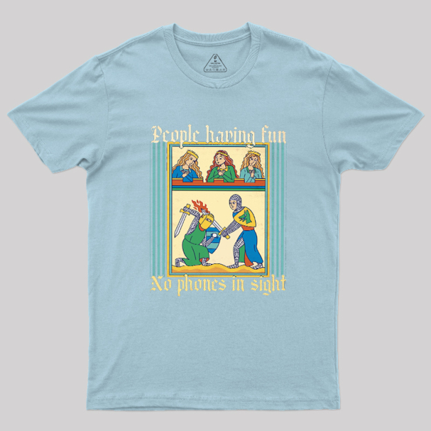 Funny Medieval History Buff Geek T-Shirt