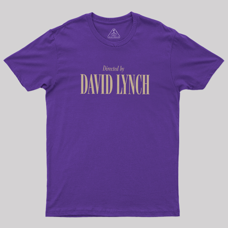 Directed By David Lynch Geek T-Shirt