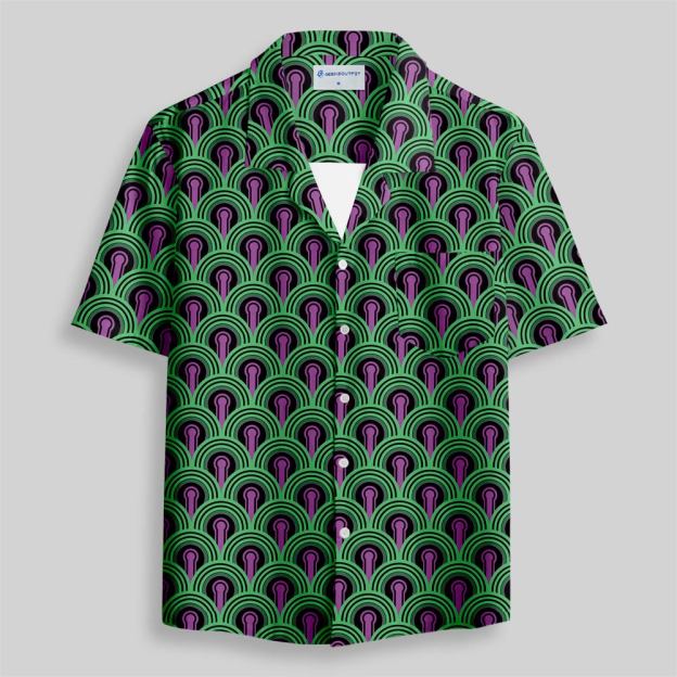 Shining Button Up Pocket Shirt