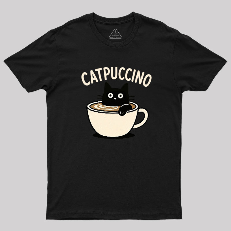 Catpuccino Geek T-Shirt