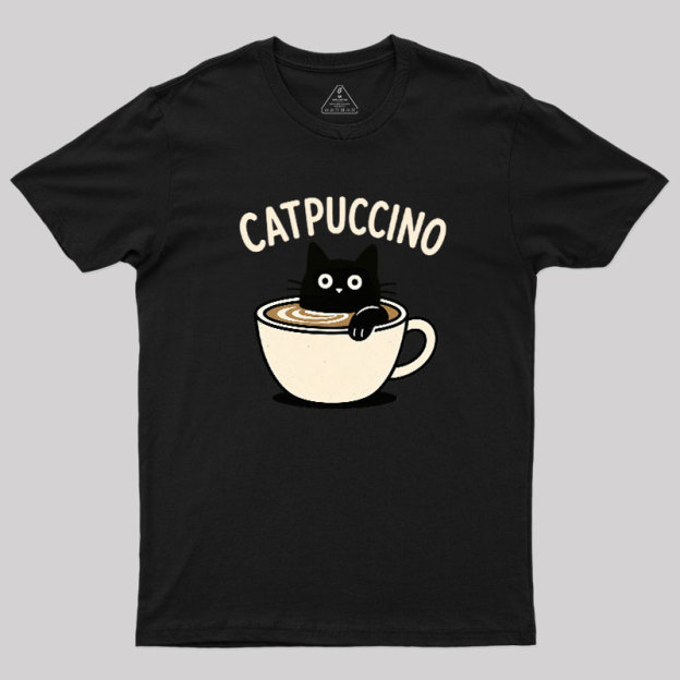Catpuccino Geek T-Shirt