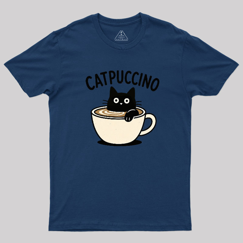 Catpuccino Geek T-Shirt
