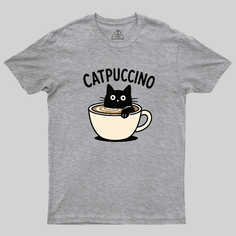 Catpuccino Geek T-Shirt