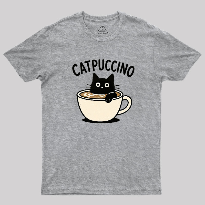 Catpuccino Geek T-Shirt