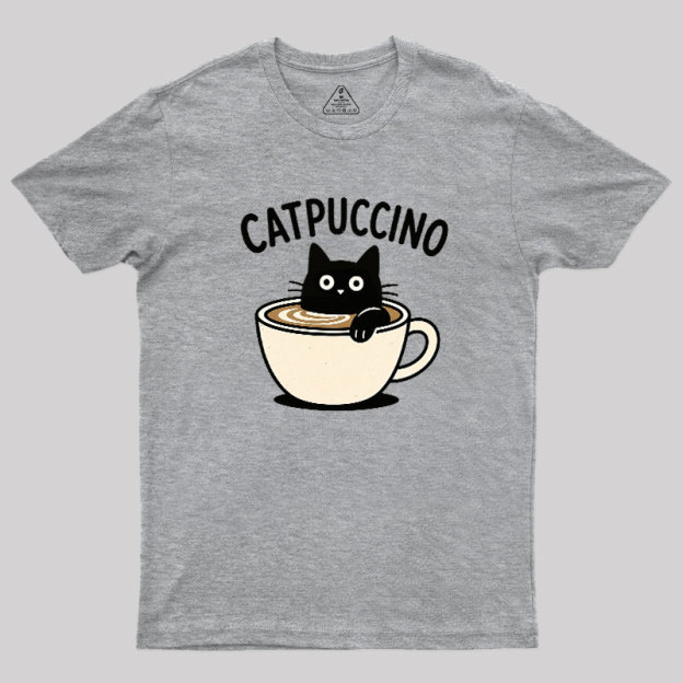 Catpuccino Geek T-Shirt