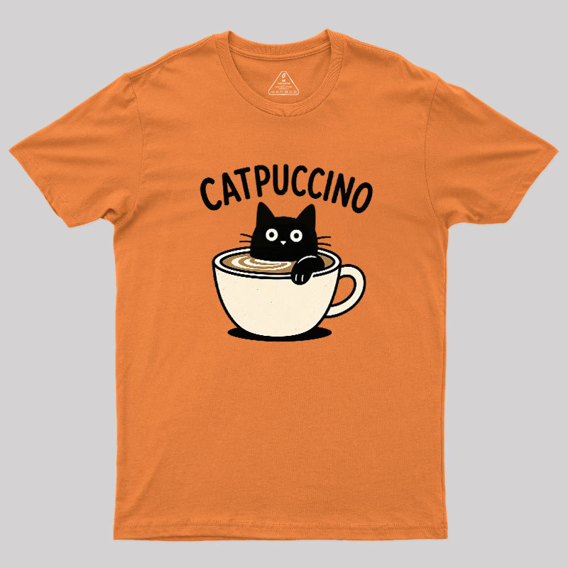 Catpuccino Geek T-Shirt