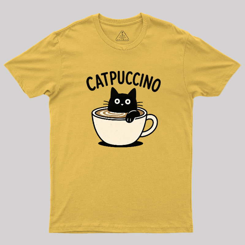 Catpuccino Geek T-Shirt