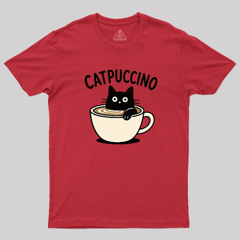 Catpuccino Geek T-Shirt