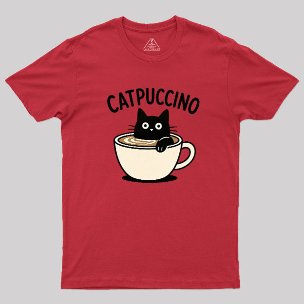 Catpuccino Geek T-Shirt