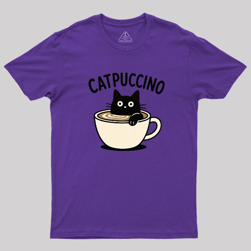 Catpuccino Geek T-Shirt