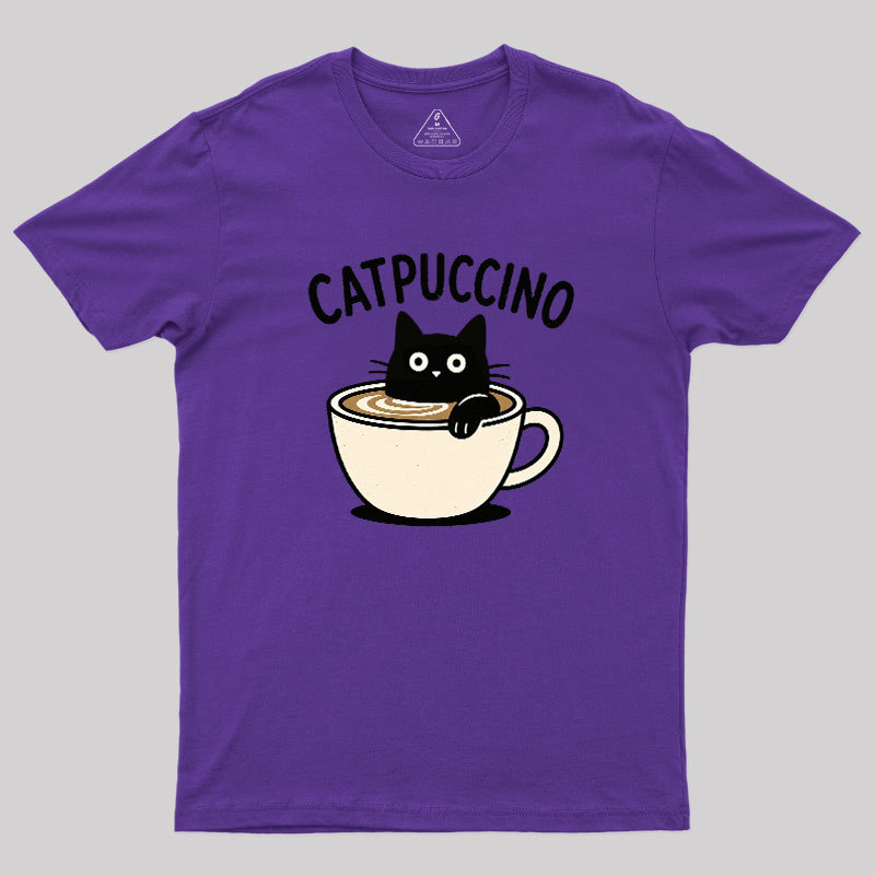 Catpuccino Geek T-Shirt