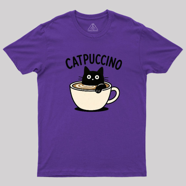 Catpuccino Geek T-Shirt