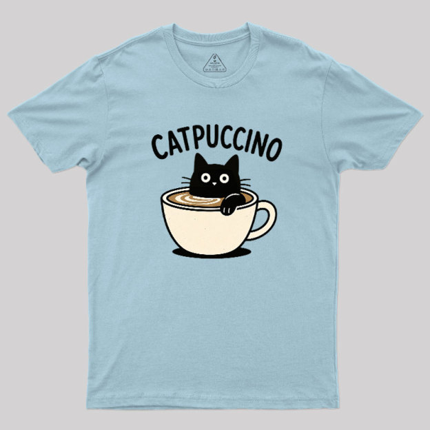 Catpuccino Geek T-Shirt