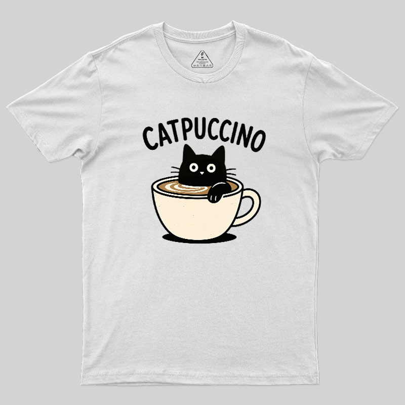 Catpuccino Geek T-Shirt