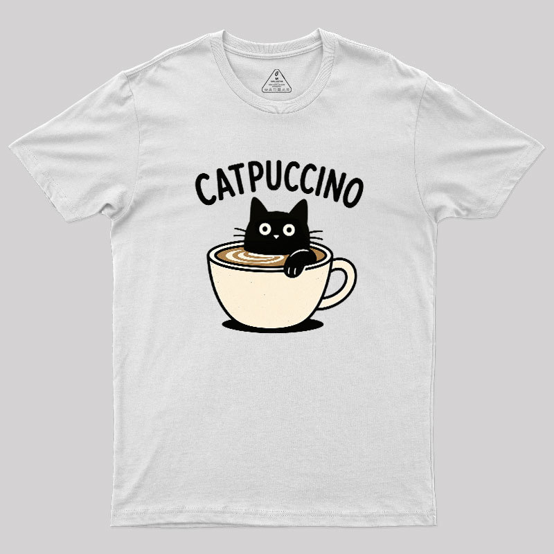 Catpuccino Geek T-Shirt