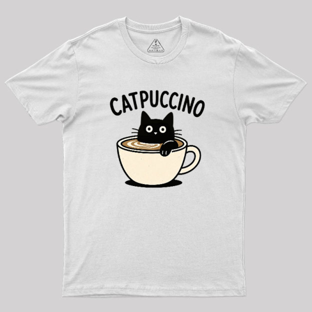 Catpuccino Geek T-Shirt
