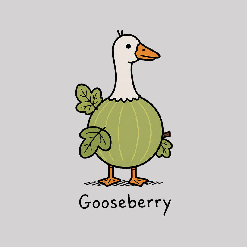 Funny Gooseberry Geek T-Shirt