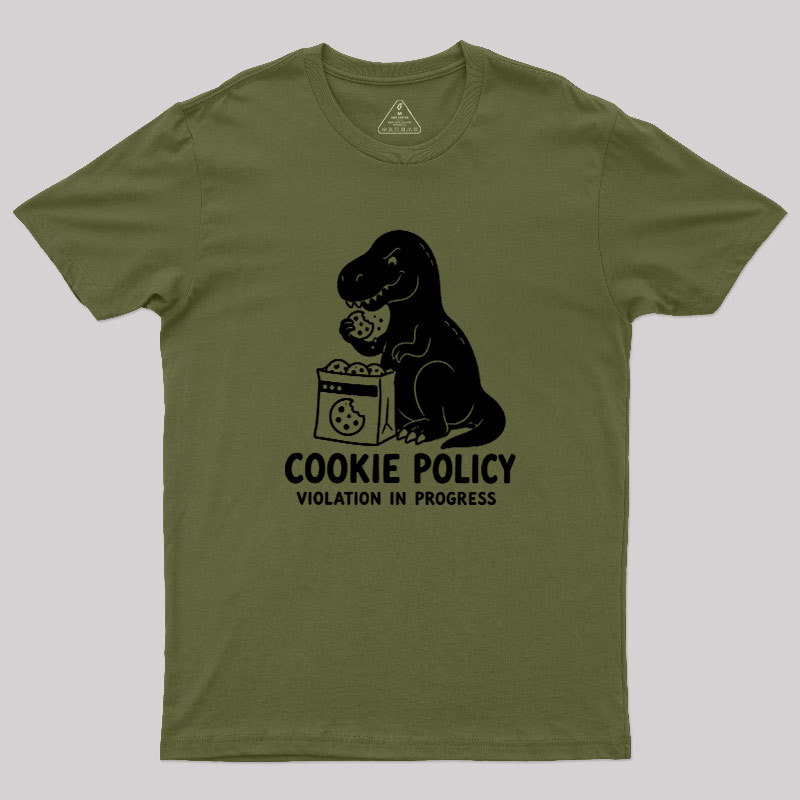 Cookie Policy Geek T-Shirt